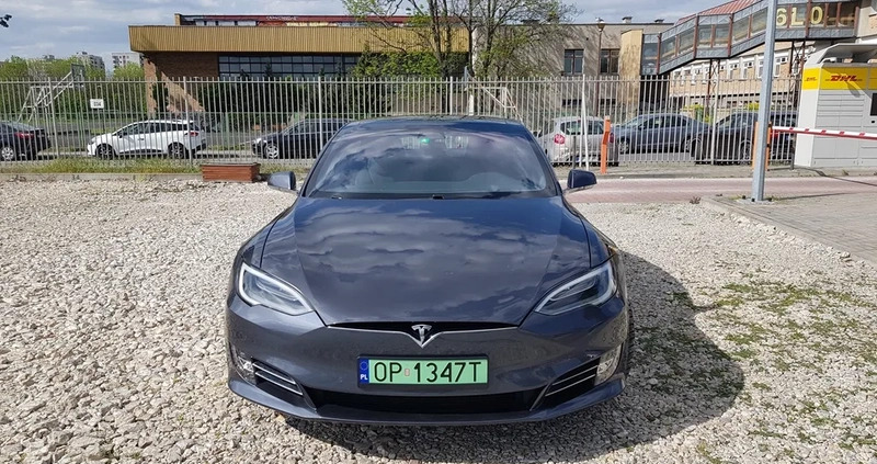 Tesla Model S cena 128700 przebieg: 125209, rok produkcji 2018 z Hrubieszów małe 379